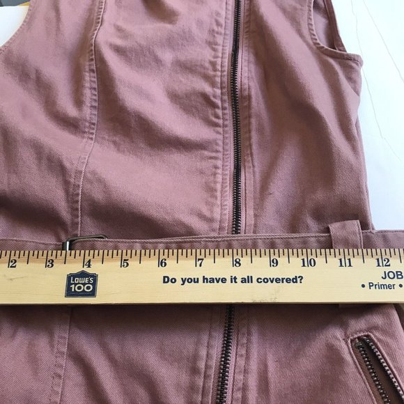 h&m pink denim dress size 6 - Picture 4 of 6